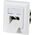 EFB EFB Netzwerkdose CAT6a Unterputz 2-fach RJ45 LSA+ Weiss