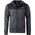IQ Męska bluza IQ SARIN 11540-BLK ME/BLK/S O black melange/black/spicy orange rozmiar S