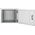Szafa Intellinet Network Solutions INTELLINET IP55 48,26cm 19Zoll Wandverteiler 9 HE 600mm tief K�hleinheit im Dach staub- und wasserdichtes Geh�use grau RAL7035