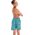 Speedo Dziecięce szorty Speedo PRT 15" WSHT JM bolt/bright yellow/salso/lawn rozmiar L