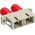 InLine INLINE LWL Kupplung Duplex ST/SC multimode beige Keramik-Huelse zum Einbau