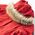 hitec Damski płaszcz ocieplany Hi-tec LADY LASSE M000143819 haute red/black rozmiar XL