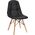 Activeshop 4Rico Krzesło skandynawskie QS-185 eco skóra czarne