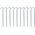 Redcliffs ŚLEDZIE DO NAMIOTU 23CM KPL. 10SZT METAL REDCLIFFS