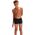 Speedo Dziecięce bokserki kąpielowe Speedo Hyperboom Pnl Asht Jm black/bolt/dove grey rozmiar 11-12