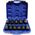 IMPACT SOCKET SET 1" 11pcs 17-41mm /SILVER
