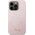 Guess Etui Guess GUHCP14LHGGSHP Apple iPhone 14 Pro różowy/pink hard case Glitter Script