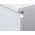 Nore Κομοδίνο NORE CL2 40 cm, λευκό 8450628 5901738164475