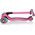 Hulajnoga Globber GO-UP Deluxe Lights Różowy (4100301-0343)