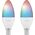 Avanca International BV Hombli smarte Glühbirne, 4,5W, E14, RGB, CCT, 1+1 Promo Pack