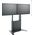 Hagor HAGOR Floorstand Lift Pro Light Dual Black Lift-Standsystem 2x 117-165cm 46-65Zoll screens max VESA 800x600 max Traglast 2x60kg