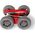 Jamara Jamara Stuntcar SpinX 2,4GHz κόκκινο/μαύρο