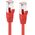 MicroConnect SSTP CAT6 50M Κόκκινο LSZH