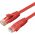 MicroConnect CAT6A UTP 0.15m Κόκκινο LSZH