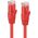 MicroConnect CAT6A UTP 0.15m Κόκκινο LSZH