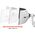 Ergotron HX ARM WITH VERY HEAVY DUTY PIVOT, WALL MOUNT, BWT