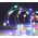 Lampki choinkowe Christmas decoration Lampki druciki na baterie girlanda 100 LED multikolor