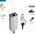 Adapter USB LogiLink LogiLink USB-A/-C auf 2,5G Ethernet-Netzwerkadapter grau