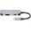 Adapter AV Manhattan MANHATTAN USB-C auf HDMI 3-in-1 Docking-Konverter USB 3.2 Typ-C-Stecker auf HDMI 4K60Hz USB-A 5 Gbit/s und USB-C Power Delivery 100W