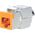 Intellinet Network Solutions INTELLINET Cat6a 10G Slimline Keystone-Modul STP werkzeuglos mit Rastclip f�r Massivdraht vergoldete Kontakte Metallgeh�use orange
