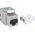 Intellinet Network Solutions INTELLINET Cat6a-Modularbuchse FTP Keystone Jack werkzeuglos silber