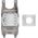 Intellinet Network Solutions INTELLINET Cat6a-Modularbuchse FTP Keystone Jack werkzeuglos silber