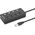 HUB USB Manhattan MANHATTAN 4-Port USB 3.0 Hub USB-A-Stecker auf 4x USB-A-Buchsen 5 Gbit/s 1,5 m Kabel Schalter f�r jeden Port Strom �ber USB/Netzteil