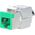Intellinet Network Solutions INTELLINET Cat6a 10G Slimline Keystone-Modul STP werkzeuglos mit Rastclip f�r Massivdraht vergoldete Kontakte Metallgeh�use gr�n