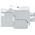 Intellinet Network Solutions INTELLINET Cat6a 10G Slimline Keystone-Modul STP werkzeuglos mit Rastclip f�r Massivdraht vergoldete Kontakte Metallgeh�use weiss