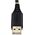 StarTech 1P6FFC-USB-SERIAL kabel równoległy Czarny 2 m USB Typu-A DB-9