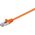 Goobay 95209 kabel sieciowy Pomarańczowy 0,25 m Cat5e SF/UTP (S-FTP)