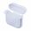 3MK Silicon Case Apple AirPods 3 + carabiner white