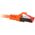 InLine 0.5m Cat.6 kabel sieciowy1000 Mbit RJ45 - pomarańczowy (76450O)