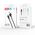 XO cable NB156 USB - USB-C 1,0 m 2,4A white 6920680871865