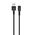 XO cable NB-Q166 USB - Lightning 1,0 m 5A black 6920680875443