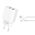 XO wall charger CE02C 2x USB 2,1A white + microUSB cable 6920680808298