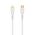 WIWU cable YQ01 USB-C - Lightning 30W 1,2m white 6976195096453