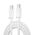 WIWU wall charger Wi-U002 PD + QC 20W 1x USB 1x USB-C white + cable USB-C - Lightning 6976195090154