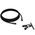 Devia cable lanyard 2in1 PD USB-C - USB-C 1,2 m 60W black 6938595386145