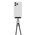 Devia cable lanyard 2in1 PD USB-C - USB-C 1,2 m 60W black 6938595386145