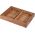 Home Styling Collection Zestaw tac dekoracyjnych TEAK, 3 elementy