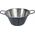 Home Styling Collection Durszlak metalowy ze stali nierdzewnej, wygodne uchwyty, Ø 22 cm