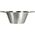 Home Styling Collection Durszlak metalowy ze stali nierdzewnej, wygodne uchwyty, Ø 22 cm