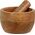 Home Styling Collection Moździerz kuchenny z drewna mango, 10 x 6 cm