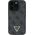 Guess Guess GUHCP16XP4TDPK iPhone 16 Pro Max 6.9" czarny/black hardcase Leather 4G Triangle Strass MagSafe