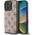 Guess Guess GUHMP16XPGPYSW iPhone 16 Pro Max 6.9" brązowy/brown hardcase Peony Script MagSafe