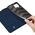 Dux Ducis Etui SAMSUNG GALAXY A42 5G z klapką Dux Ducis skórzane Skin Leather granatowe