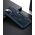 Nillkin Nillkin Aoge Leather Case elastyczne pancerne etui z prawdziwej skóry z kieszonką iPhone 12 mini czarny
