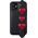 Kingxbar Kingxbar Sweet Series żelowe etui ozdobione oryginalnymi Kryształami Swarovskiego z podstawką iPhone 12 Pro Max czarny