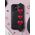 Kingxbar Kingxbar Sweet Series żelowe etui ozdobione oryginalnymi Kryształami Swarovskiego z podstawką iPhone 12 Pro Max czarny